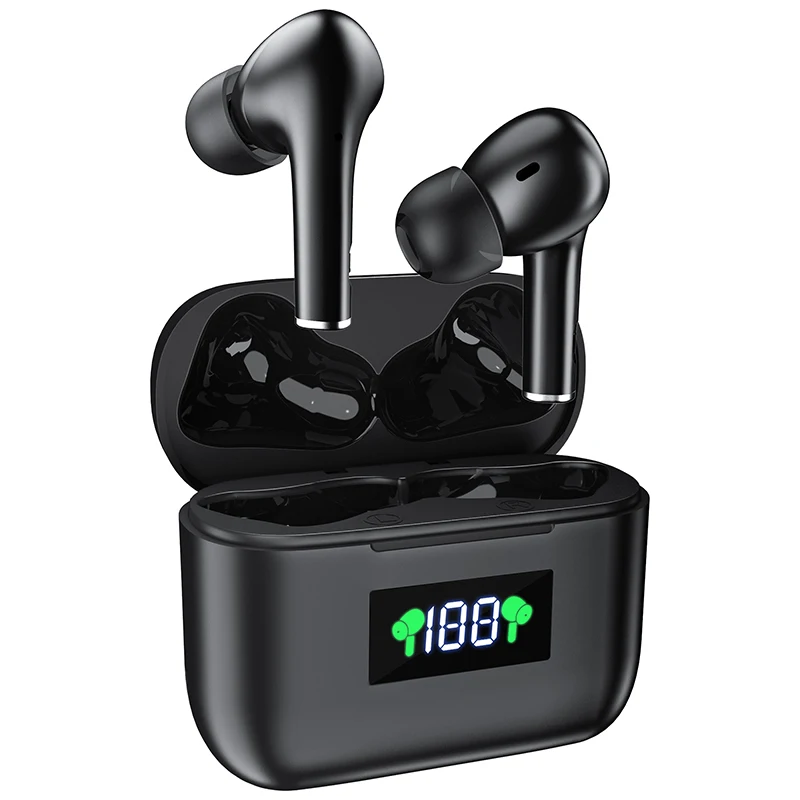 

LED TWS Bluetooth Headphone Wireless Earbuds Hifi 5.0 Sport Earphone