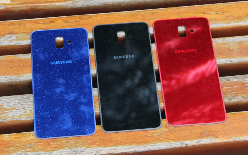 Оригинальная задняя крышка батарейного отсека SAMSUNG стеклянная панель чехол для