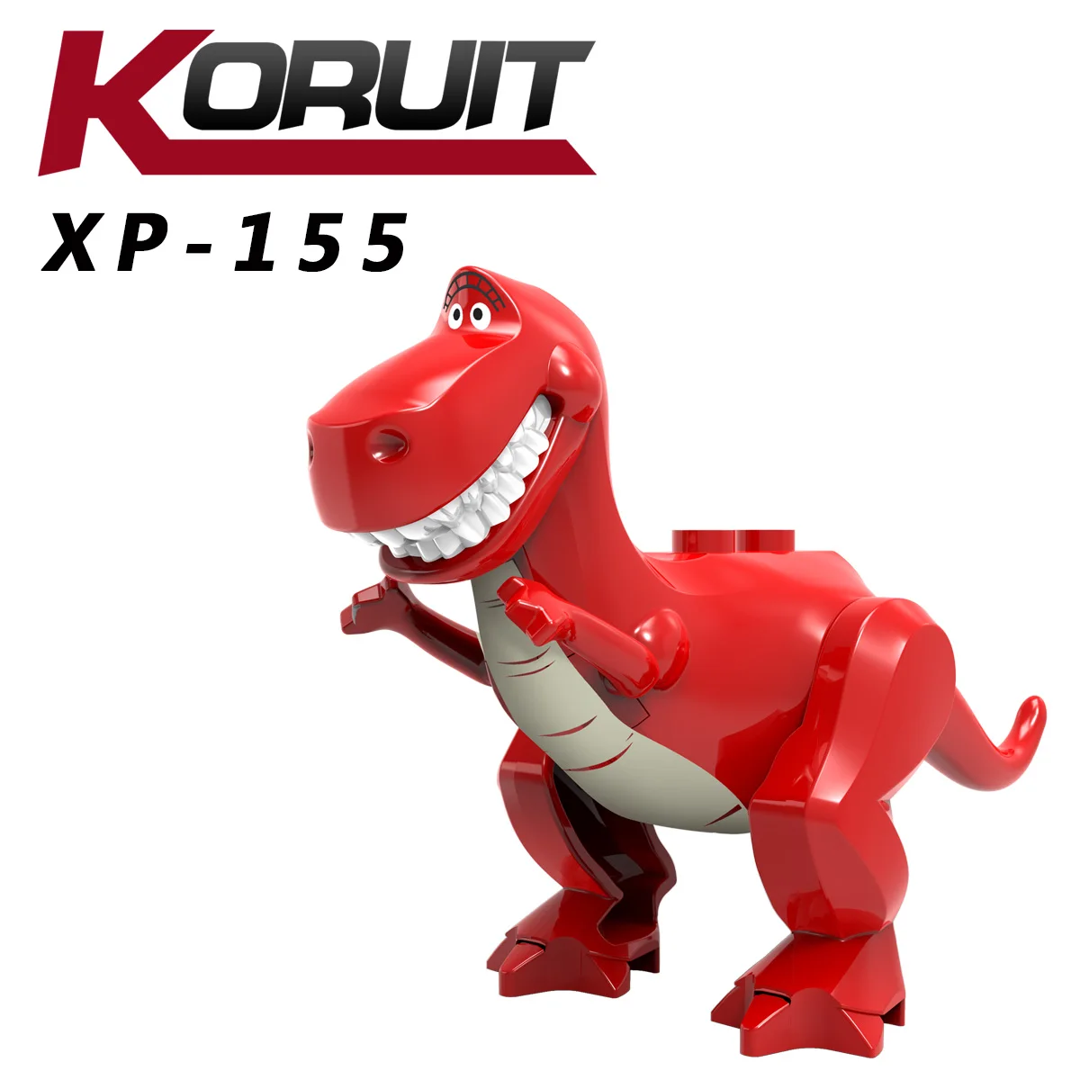 XP155 PG8223 одна строительные блоки насосная серия мультфильм кролик Тукан пятнистый олень Эндрюс брил Кельвин для детей игрушки подарок - Цвет: XP155