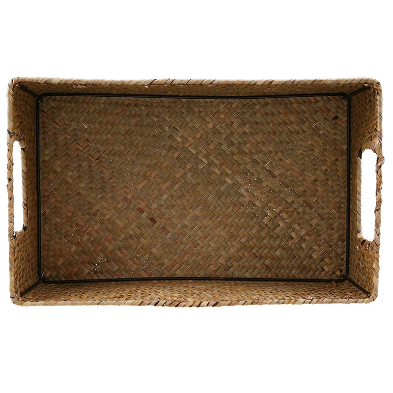 1 шт. плетеная корзина домашний стол организация фруктов хлеба полотенец