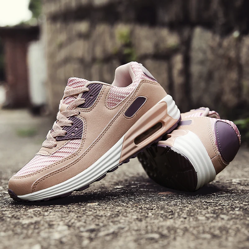 Женские кроссовки на толстой подошве высокой платформе для бега новинка