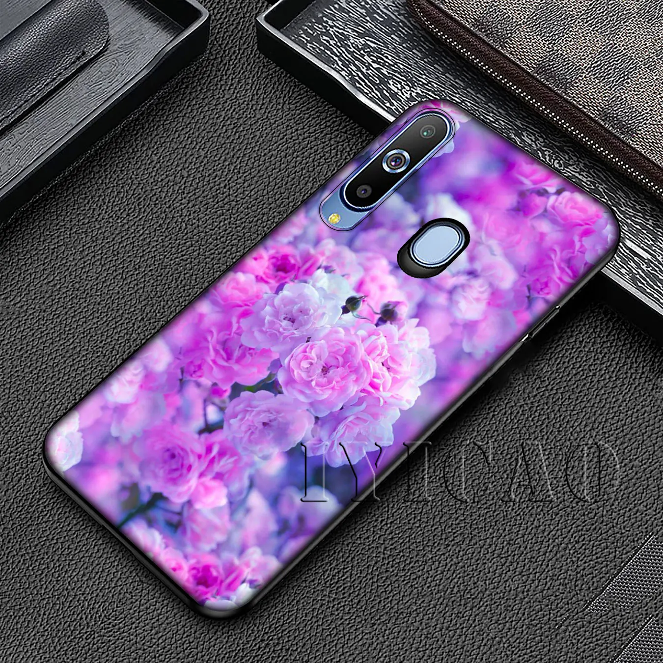 Мягкий силиконовый чехол IYICAO infinity on purpl для Samsung Galaxy A70 A60 A50 A40 A30 A20 A10 M10 M20 M30 M40 A20E |