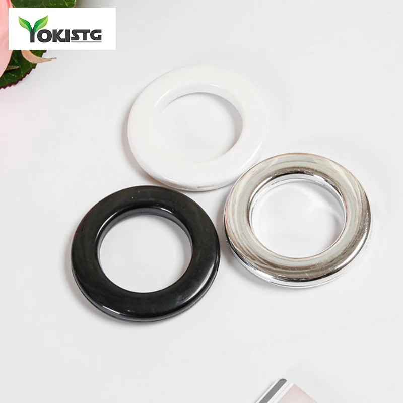 Пластиковые кольца-люверсы YokiSTG высококачественные занавески Аксессуары для