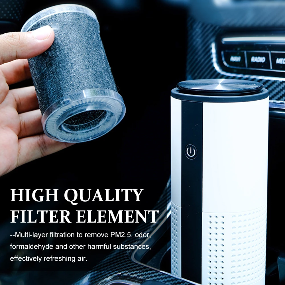 

Ароматический очиститель воздуха, перезаряжаемый через USB очиститель воздуха с нажимной кнопкой, освежитель воздуха, генератор отрицатель...