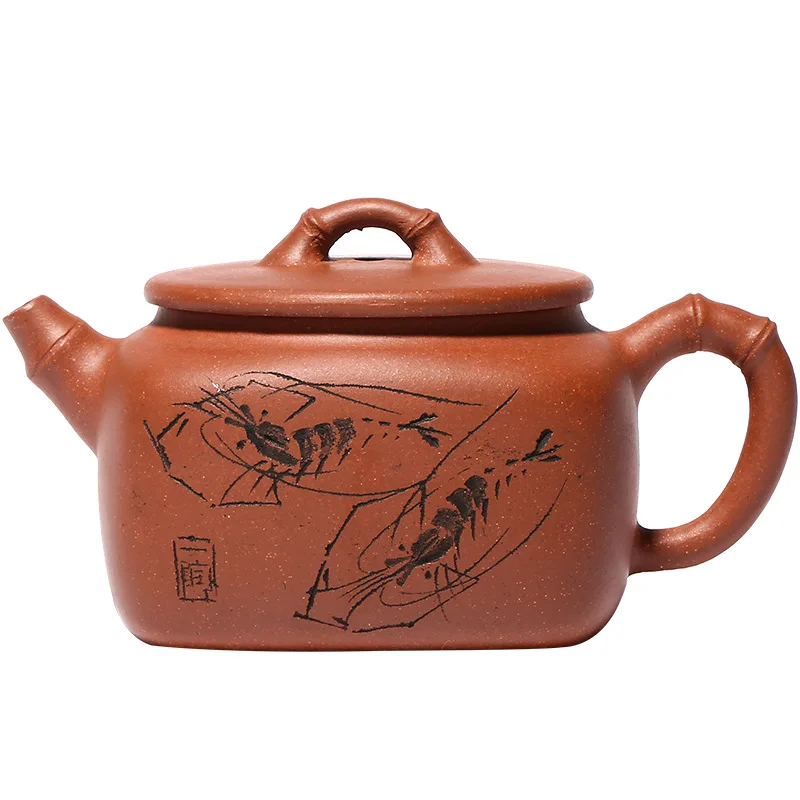 

Pure handmade Yixing purple clay teapot for household use
