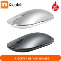 xiaomi fashion mouse wireless bluetooth mouse game mouses 1000dpi wifi link optical mouse mini metal portable mouse