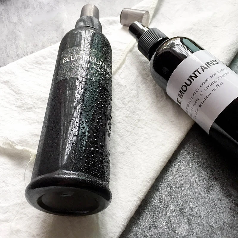 250 мл черная бутылка для хранения наклеек в скандинавском стиле пластиковый