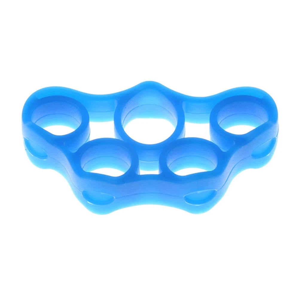 

Silicone Finger Gripper Strength Trainer Resistance Band Hand Grip Wrist Yoga Stretcher Finger trainer Exercise free shipping