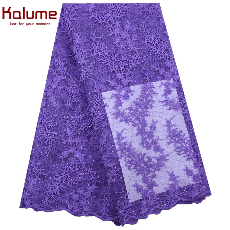 Зеленая 3d французская кружевная ткань африканская вышитая фатиновая с блестками