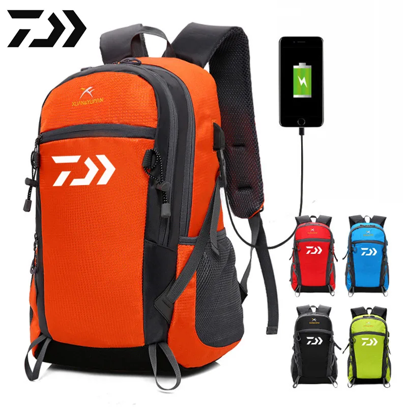 

2022 Daiwa Fishing Bags Outdoor Bags Sports Travel Mountaineering Backpack Camping Hiking Trekking Rucksack Travel Waterproof