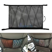 for toyota land cruiser 120 150 prado fj120 fj150 interior roof storage bag cargo nets luggage net seat organizer accessories