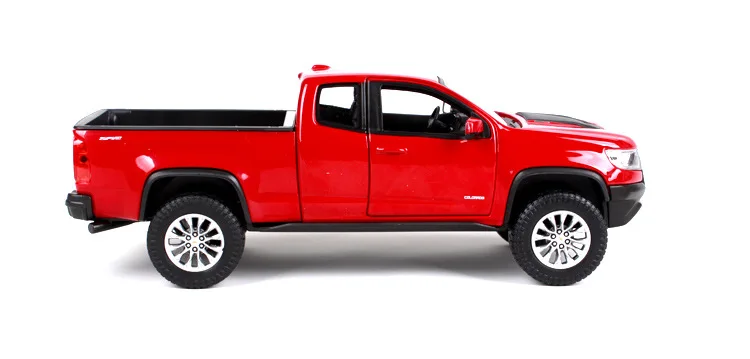 Maisto 1:24 Chevrolet Colorado Pickup модель автомобиля Моделирование Украшение автомобиля коллекция Подарочная игрушка