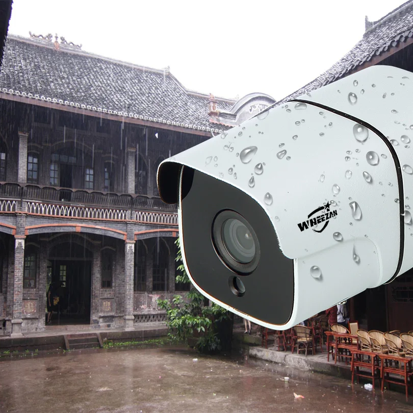 Wheezan CCTV камера безопасности WiFi 4MP HD видеонаблюдение беспроводная камера 1440P аудио домашний открытый ночное видение IP Cam