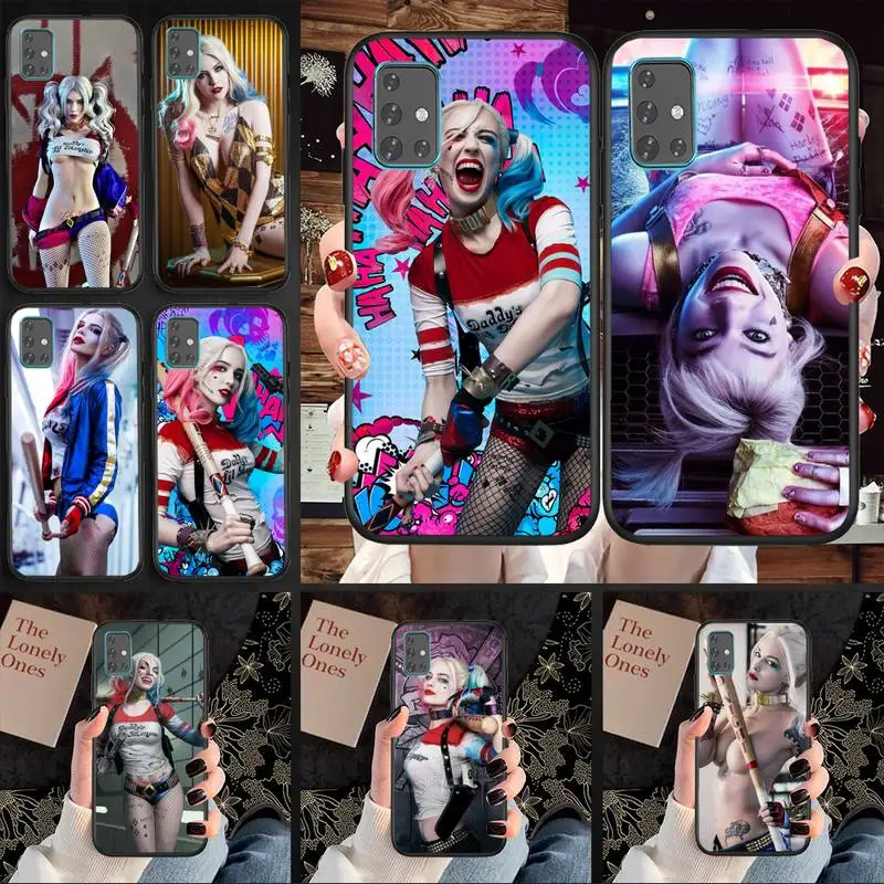 

Sexy Quinnes girl Harleys Phone Case for Samsung A11 A12 A71 A80 M10 M20 M21 M30 M31 M31S 5G cover Funda