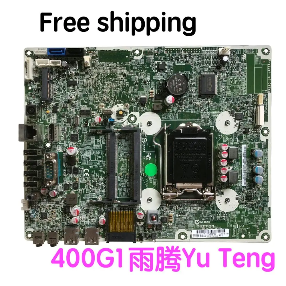 

737183-001 For HP Pro 400 G1 AIO Desktop motherboard 737339-001 737182-001 737184-001 Mainboard 100%tested fully work