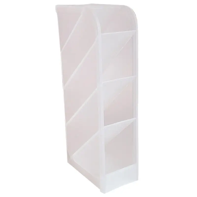 

Desk Pen Holder Pencil Makeup Storage Box Desktop Organizer Office Stationery 24BB