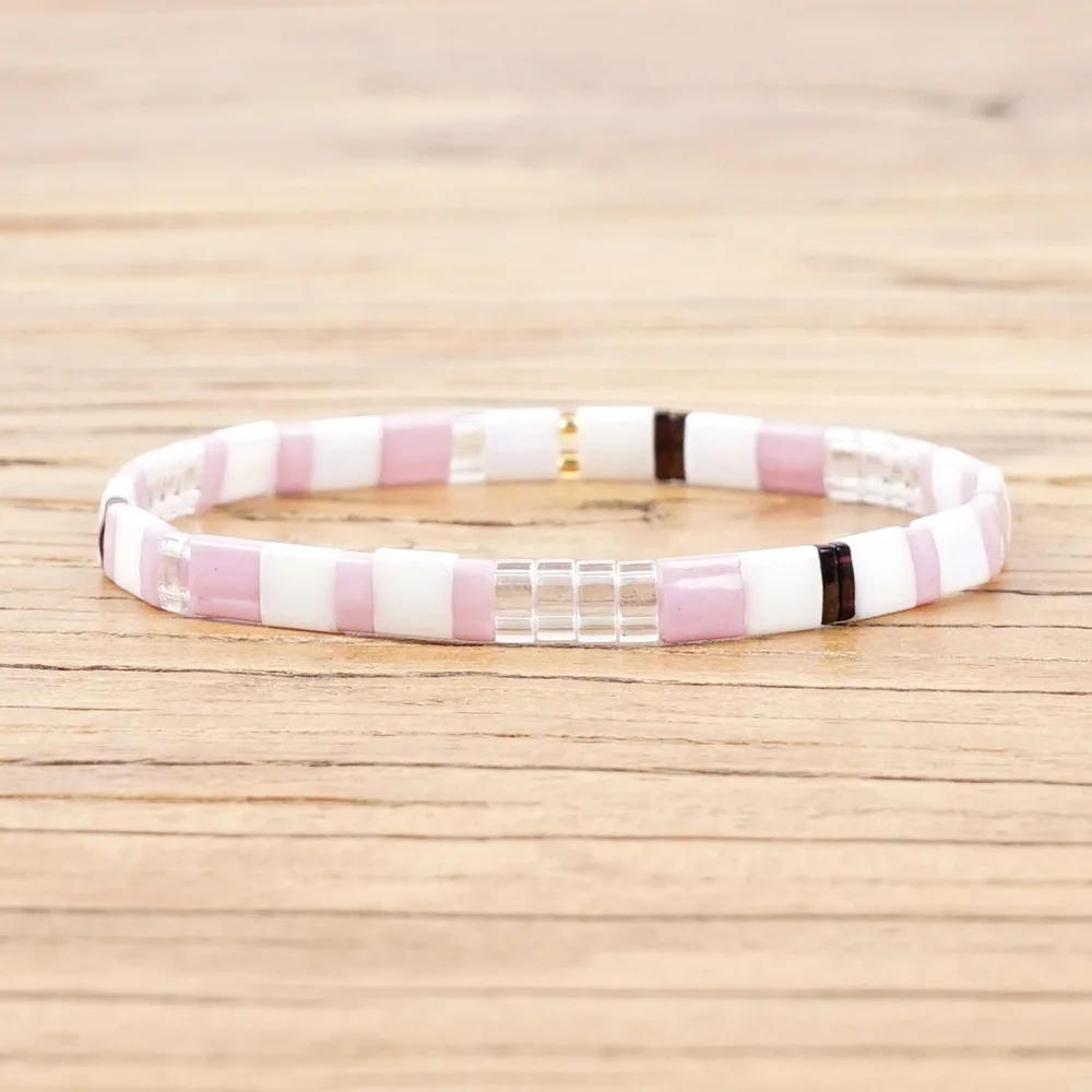 

Rttooas Miyuki Tila Beads Bracelets Women Boho Jewelry Fashion Summer Beach Charm Bracelet Pulseras Mujer Moda 2020 Handmade