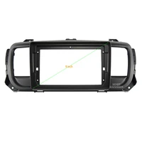 9 inch car audio frame gps navigation fascia panel car dvd plastic frame fascia is suitable for citroen jumpy spacetourer