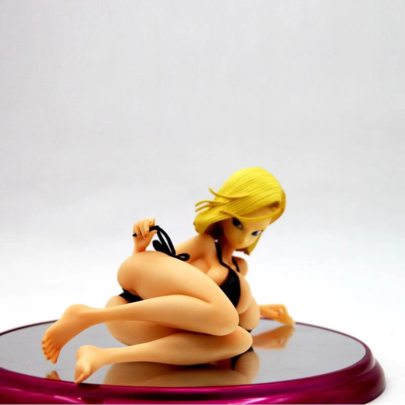 1/7 масштаб DBZ Android 18 черный купальник Лежащая осанка Ver не снимается Сексуальная