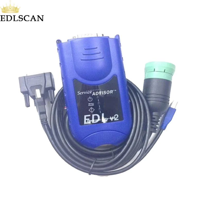 EDLSCAN CNH EST диагностический комплект и EDL V2 для New голландский чехол John Deer сельскохозяйственное строительное оборудование для диагностики - Цвет: EDL V2