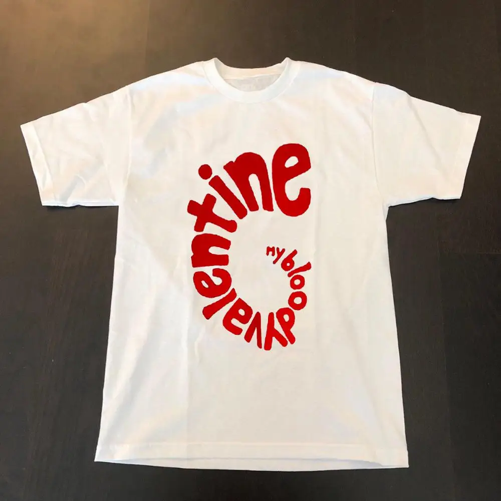 Женская футболка с принтом Мой кровавый День Святого Валентина 100%