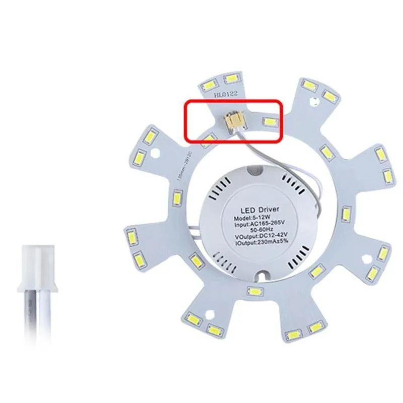 Преобразователь света для потолочных ламп LED Driver AC165-265V To DC 24-80V 60V-130V Powers Supply Lighting Transformer на 8W 12W 18W 24W 36W.