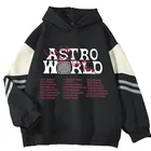 Новинка 2021 года, худи Kpop ASTRO WRLD для мужчин и женщин, Повседневная Студенческая толстовка, уличная одежда, пуловер в стиле Харадзюку, платье-оверсайз