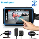 Видеорегистратор Blueskysea DV988, 1080P, 2 камеры, сенсорный экран, WiFi, водонепроницаемый