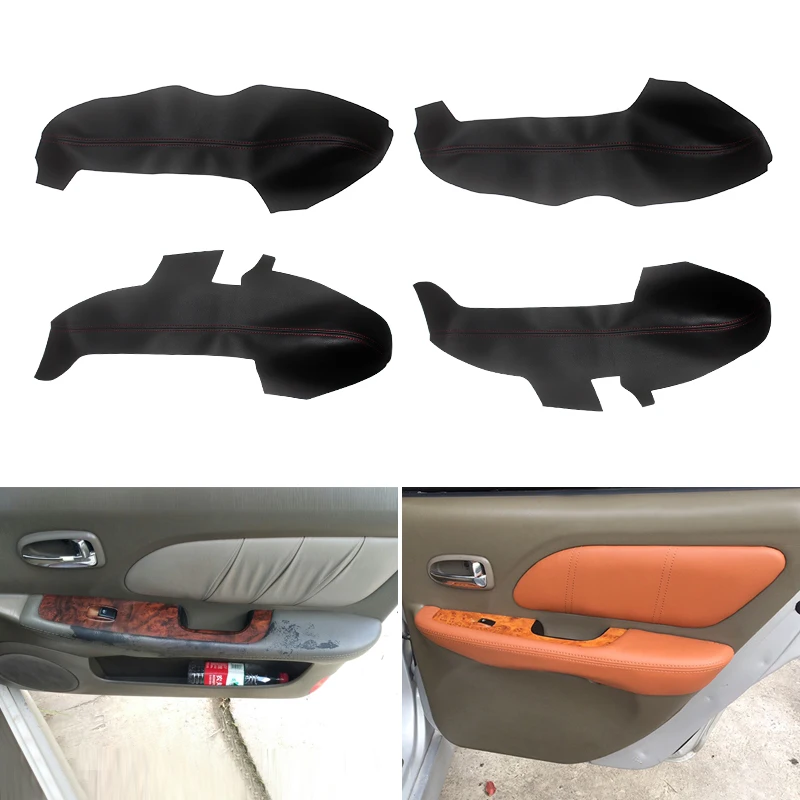 Автомобиль из микрофибры дверной подлокотник Панель задняя крышка Защитная