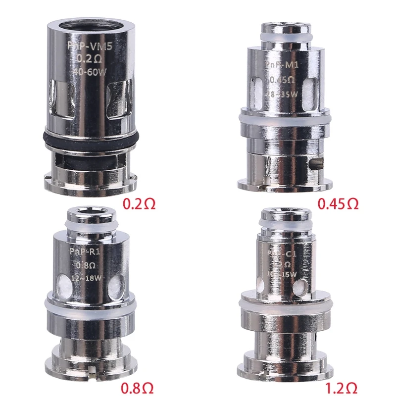 Сменная головка для спирали распылителя VINCI PNP VM1/M1/R1/C1/0 2/0 45/0 8/1.2ohm 5 шт. |
