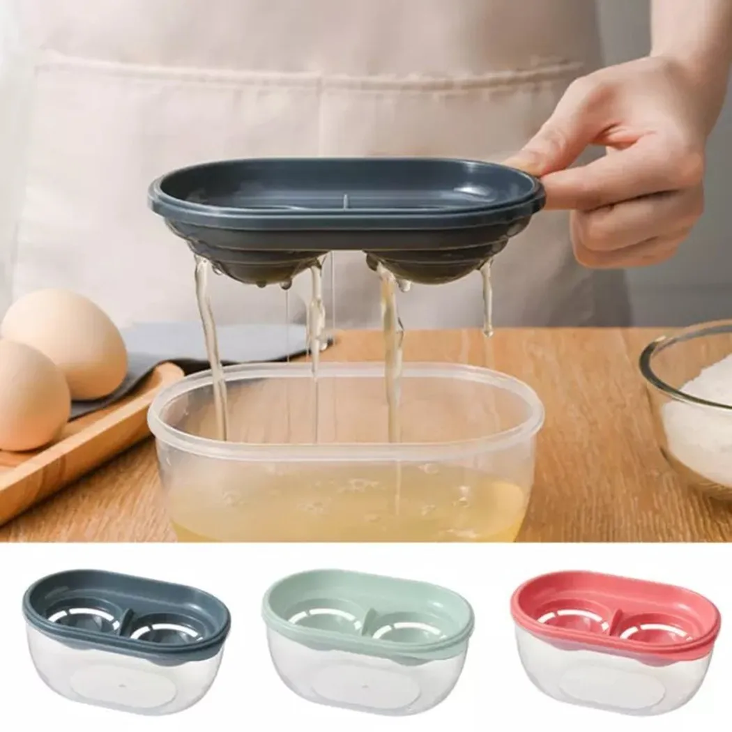 Пластиковый разделитель для яиц просеиватель белого желтка домашняя кухня