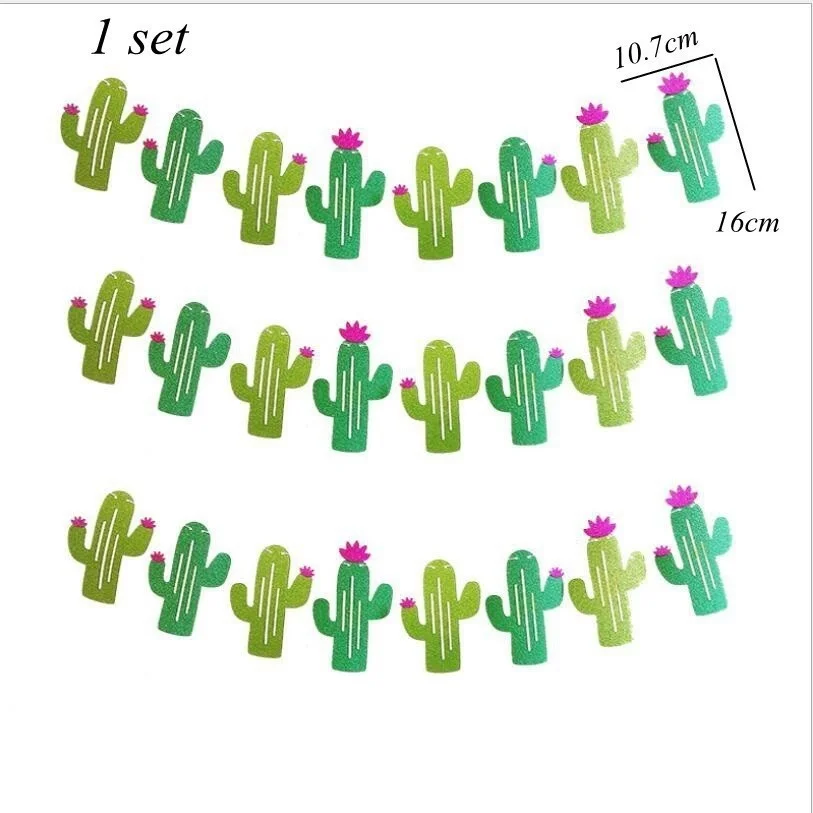 1 комплект мексиканские вечерние баннеры серии Кактус финальная фиеста гирлянды