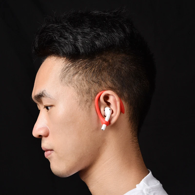 

Comfortable Ear Hooks Compatible with Apple AirPods 1, 2 and AirPods Pro, Sports Ear Hooks for Air Pods Pro Accessories