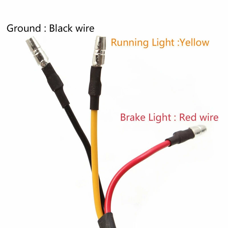 Универсальный светодиодный задний стоп-сигнал для мотоцикла светильник