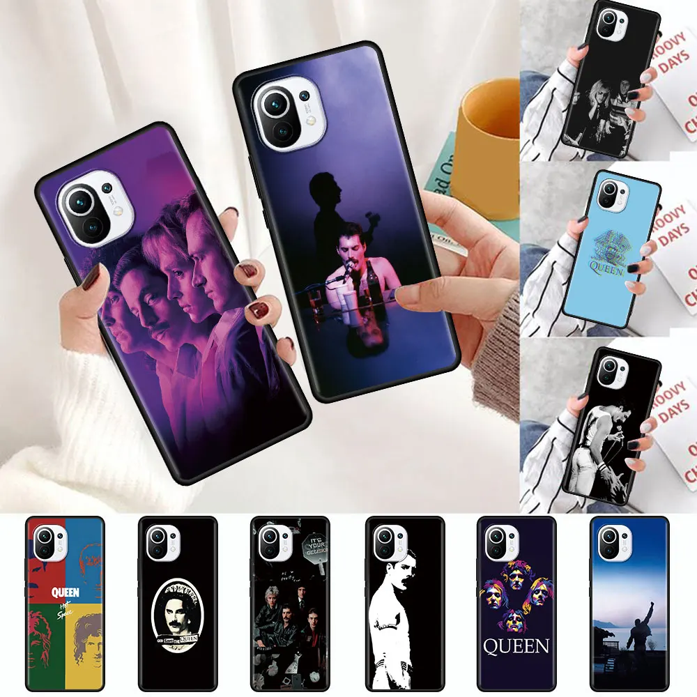

Chic Freddie Mercury Queen Phone Case for Xiaomi Mi 10T Pro Note 10 11 Lite 5G 9T A2 8 Lite CC9 11Ultra CC9E 9 Back Cover