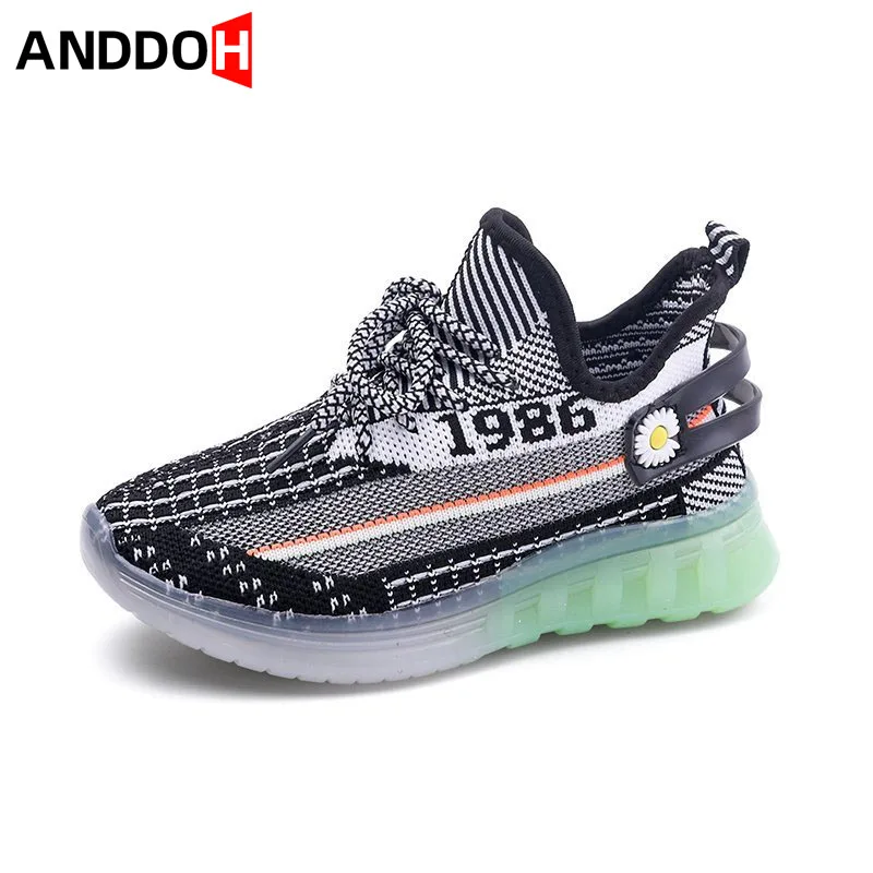 

Size 22-31 Baby Casual Breathable Mesh Sneakers for Boys Children Girls Anti-slip Soft Sole Sport Shoes Kids Light Running Shoes