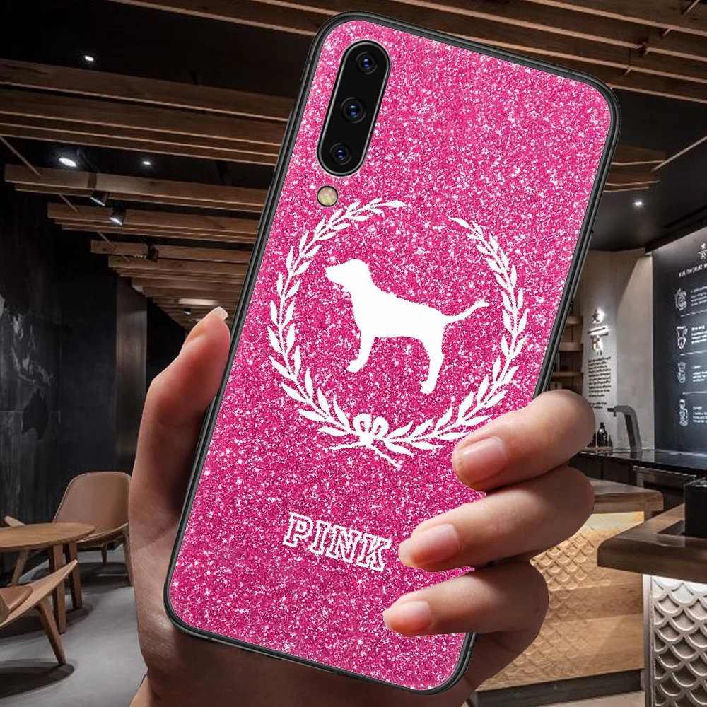 

Victoria Fashion Luxury Brand Phone Case For Samsung Galaxy A 3 5 7 8 10 20 20E 21S 30 30S 40 50 51 70 71 black Cover Luxury
