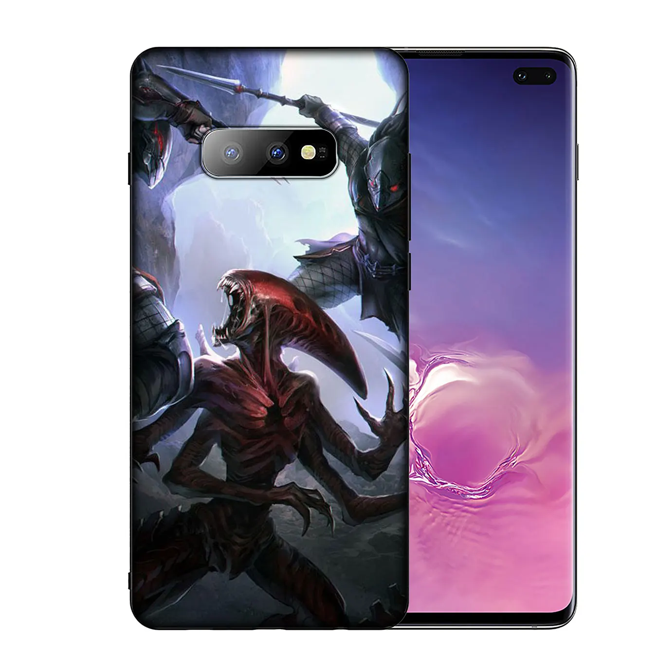 IYICAO Alien Predator Мягкий силиконовый чехол для телефона Samsung Galaxy S20 Ultra S10 Lite S9 S8 Plus S6 S7 Edge