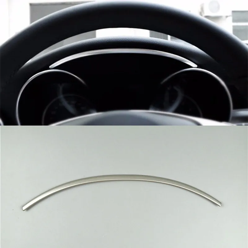 

Отделочная лента из нержавеющей стали для приборной панели автомобиля Mercedes Benz C Class W205 GLC X253 2015-2018, аксессуары для автомобильного интерьера