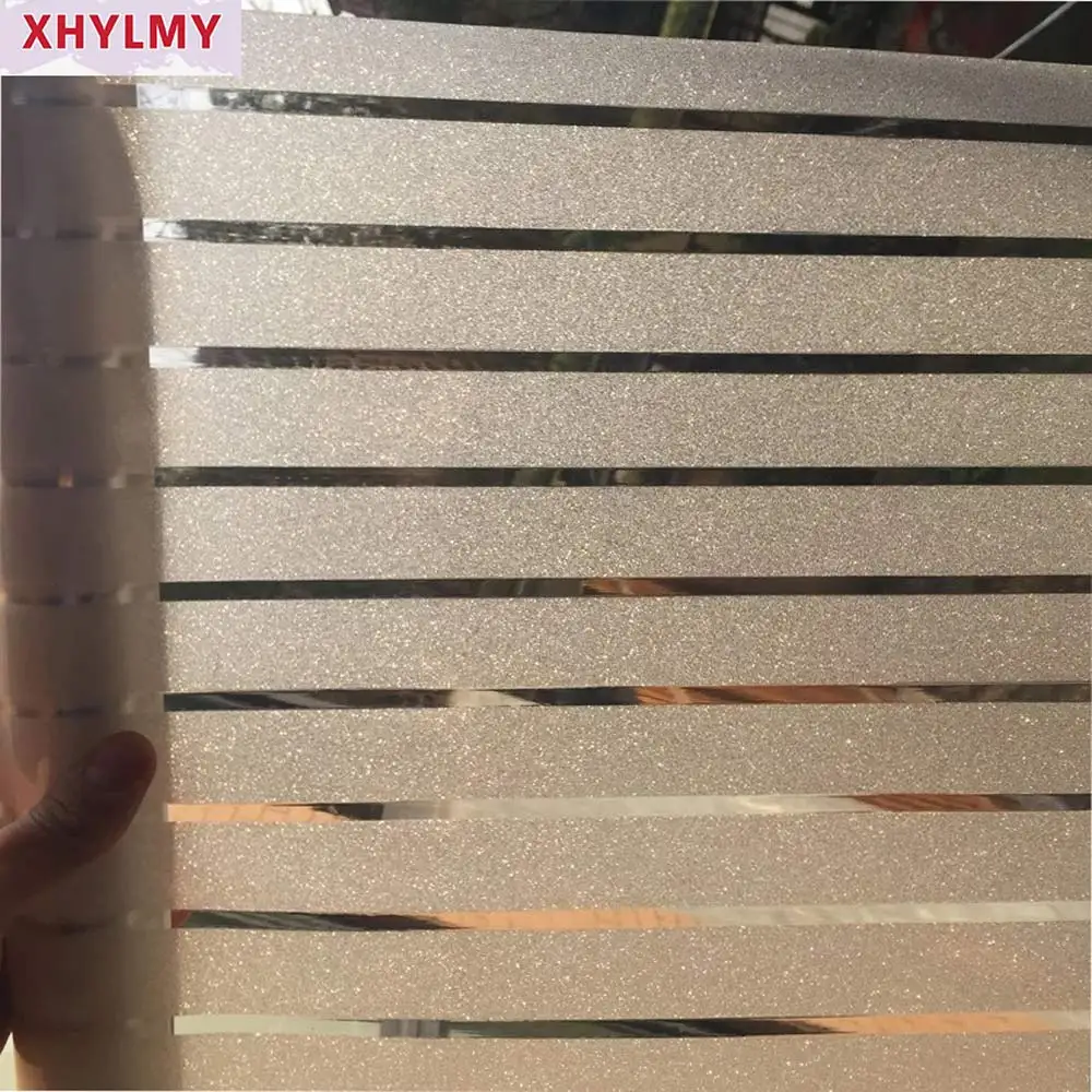 Антиклейкая оконная пленка широкая матовая полоса клейкая Антистатическая