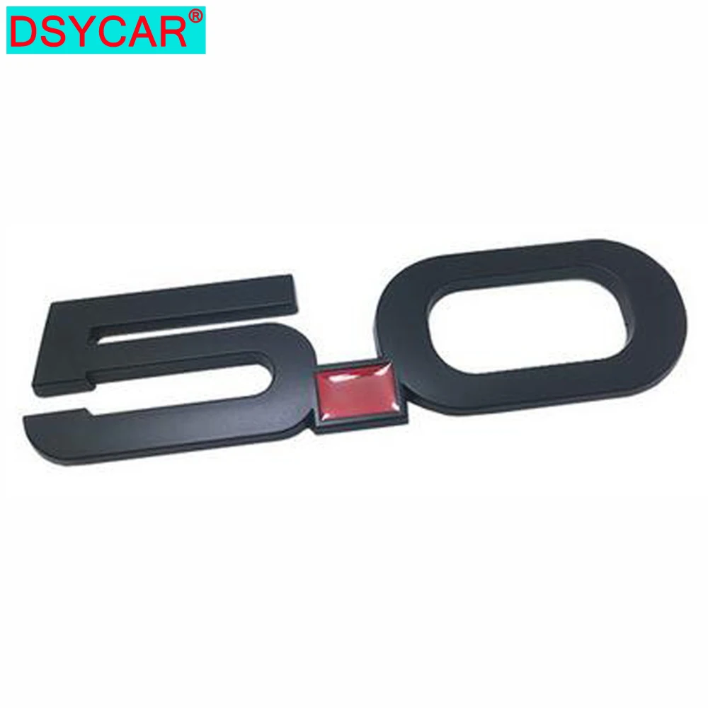 DSYCAR 3D металлическая 5 0 Автомобильная наклейка эмблема значок для Jeep BMW Ford Lifan Nissan