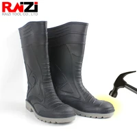 raizi anti smashing steel toe boots for man professional knee pads with foam labor insurance supplies protective accessories