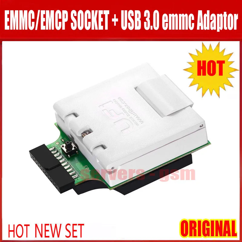 Новый оригинальный Lite USB 3 0 адаптер для emmc + EMMC/EMCP разъем (FBGA 153/169/162/186/221/254) Тесты