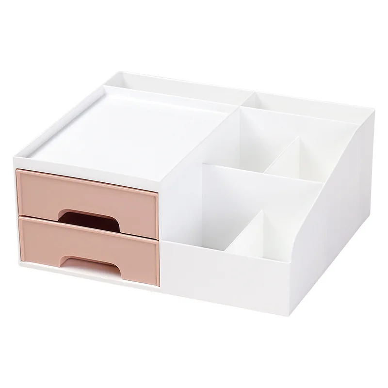 

Large Capacity Cosmetic Storage Box Makeup Drawer Organizer Jewelry Nail Polish Makeup Container Desktop Sundries Storage Boxes