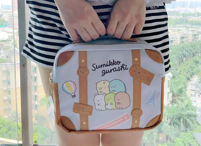 Сумка на плечо Sumikko Gurashi из ПУ кожи милая модная аниме сумка мессенджер для
