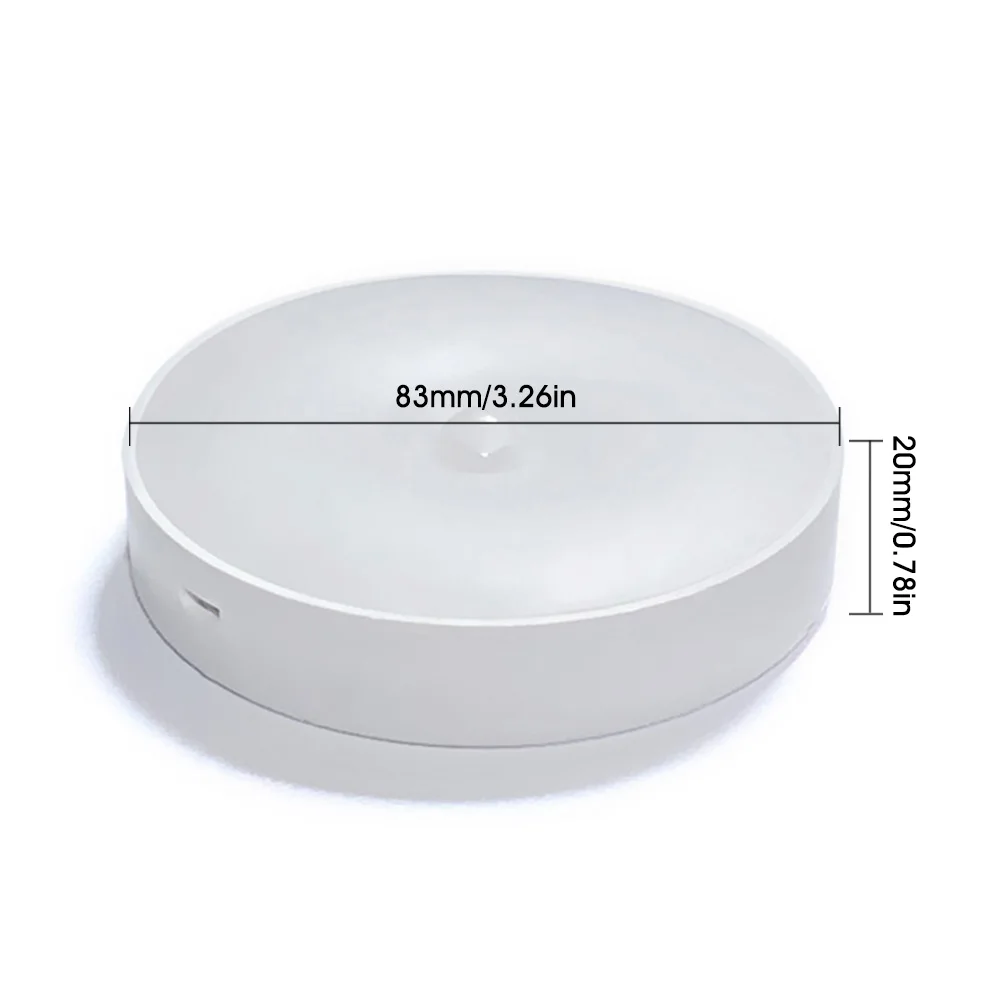 

LED Motion Sensor Night Light USB Rechargeable Bedroom Wall Lamp Stairs Intelligent Body Light Sensor Lamp