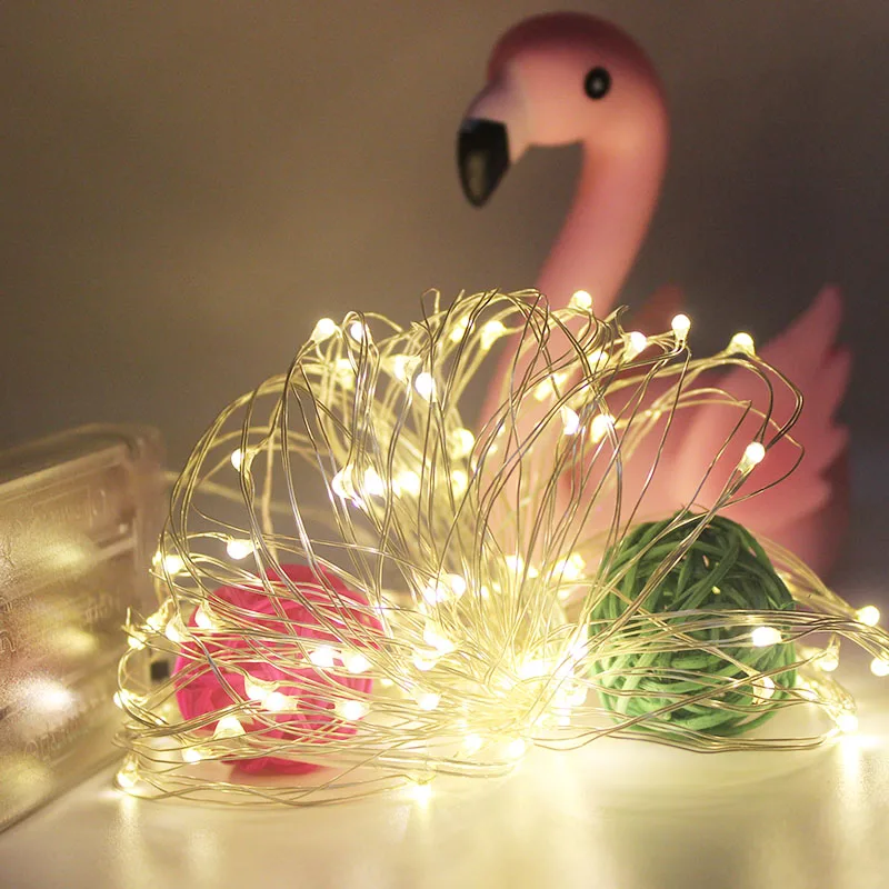 

2/5/10M USB Led String Lights Bulb Outdoor Waterproof Garlands Festoon Led Fairy Decorations For New Year Christmas Tree Lights