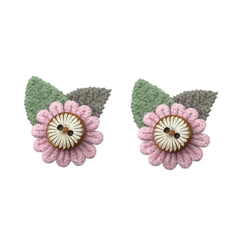 20 шт. ручная работа Подсолнух рукоделие Вязание DIY Одежда ремесла головные уборы