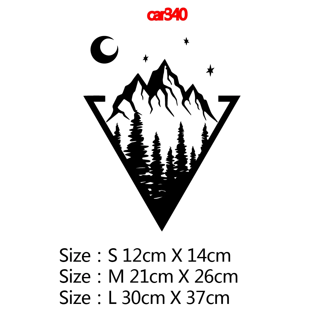 

New Design Scenery Car Stickers And Decals Motorcycle Car Styling Accessories