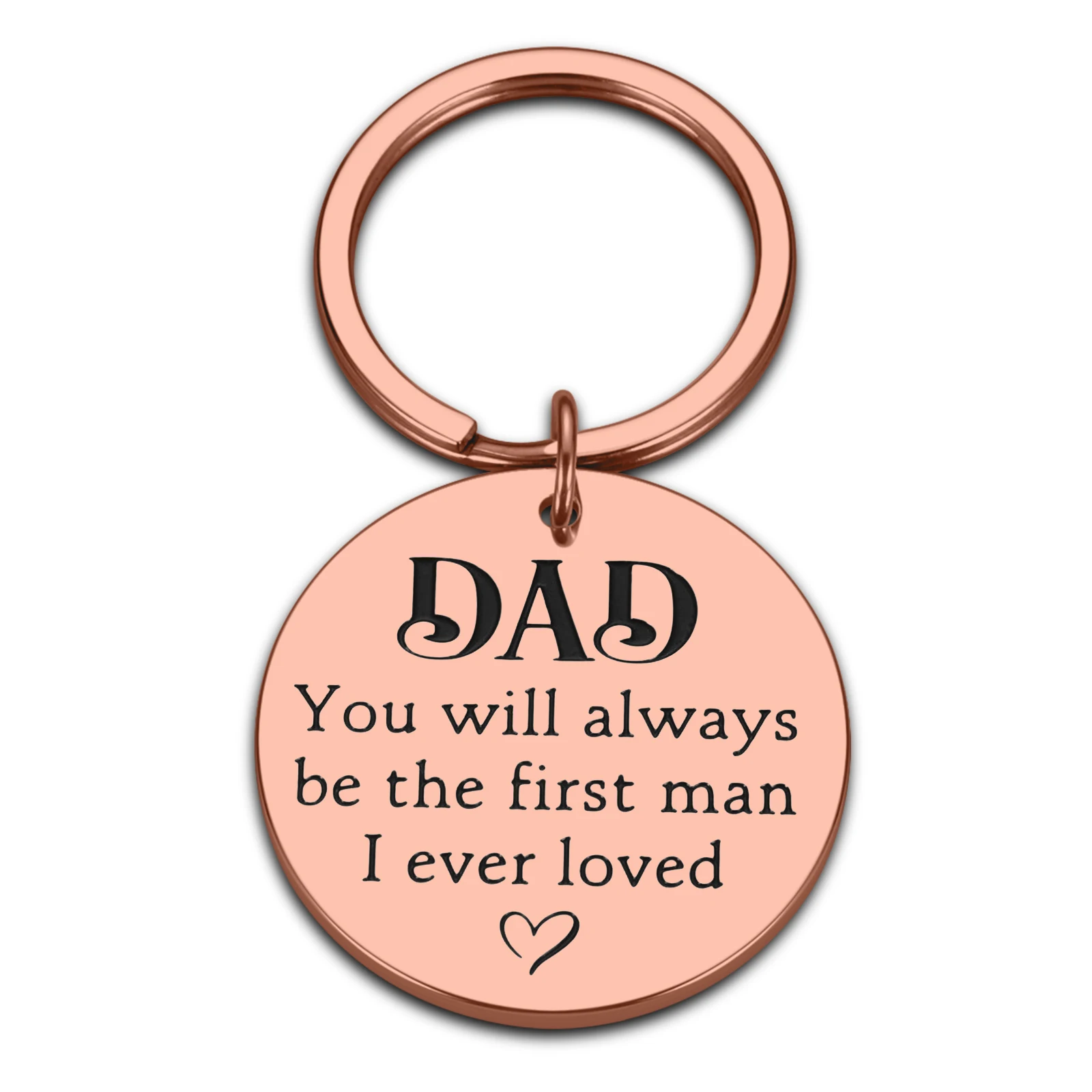 Подарок на день отца брелок для папы подарок нового Папы вы всегда будете первым